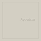 Graham Lambkin - Aphorisms CD1