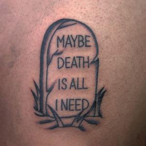 Maybe Death Is All I Need (EP)