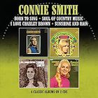 CONNIE SMITH - Born To Sing / Soul Of Country Music / I Love Charley Brown / Sunshine & Rain - Four Albums On